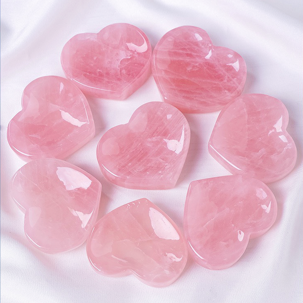 Rose Quartz Heart Bowl